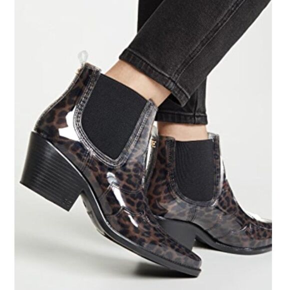 NEW Sam Edelman Winona Western Waterproof Rain Booties | Pointed Toe | Size 7 - Picture 3 of 15